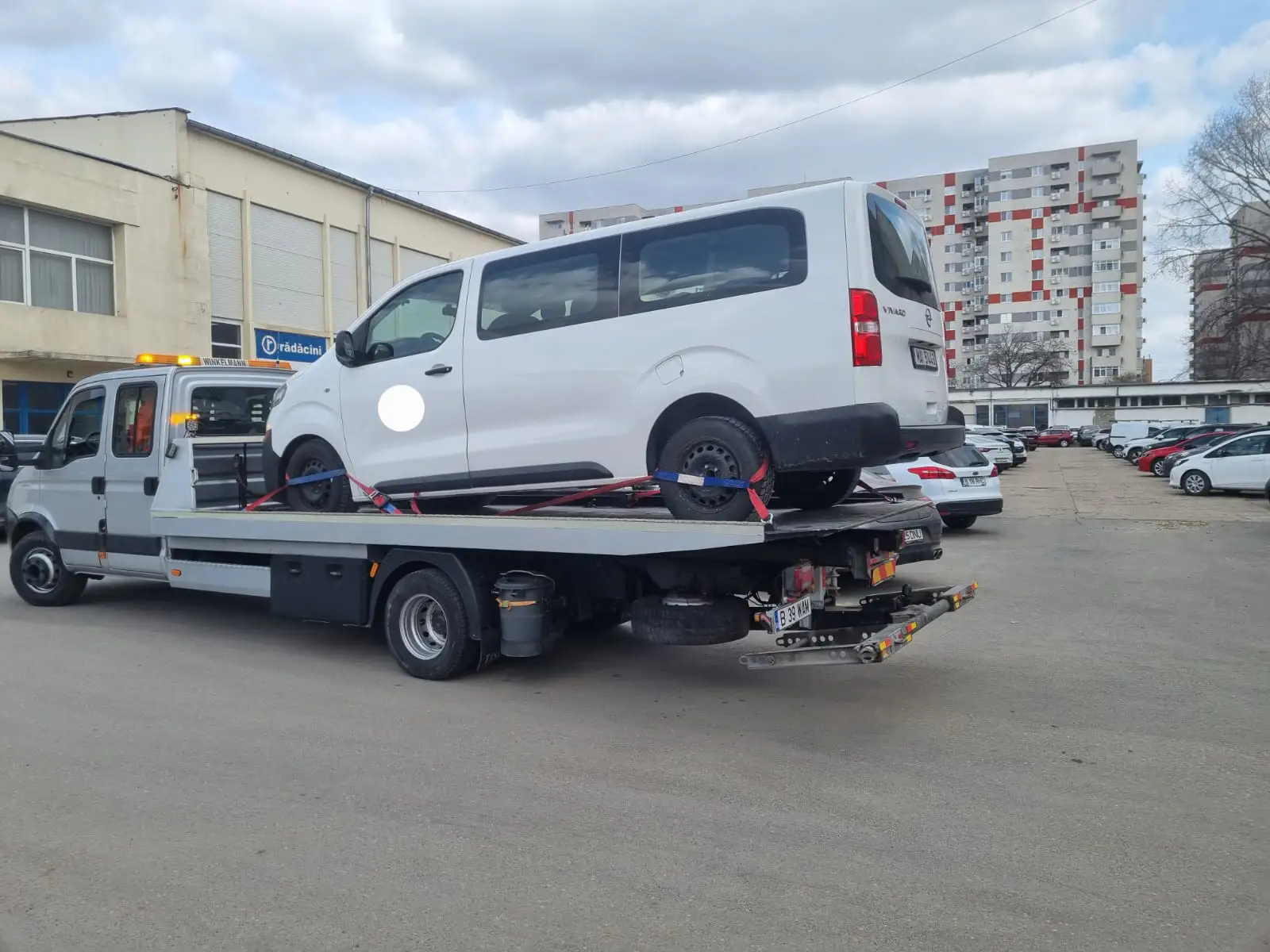 Iveco platforma auto grea