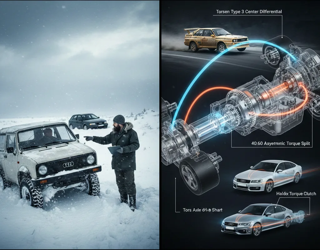 Quattro AWD Technology: Design, Generations, Rally History 